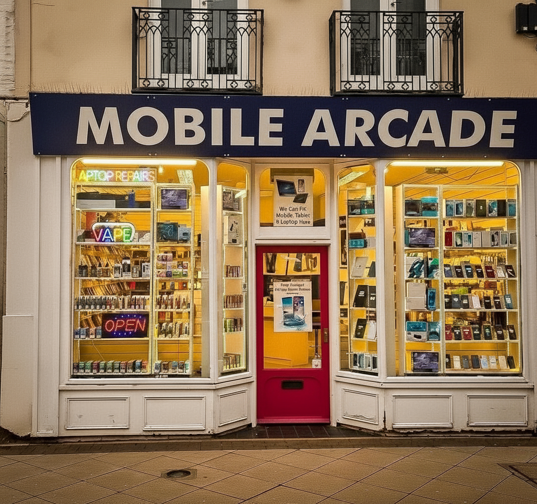 Mobile Arcade LTD phone repair store in Stowmarket